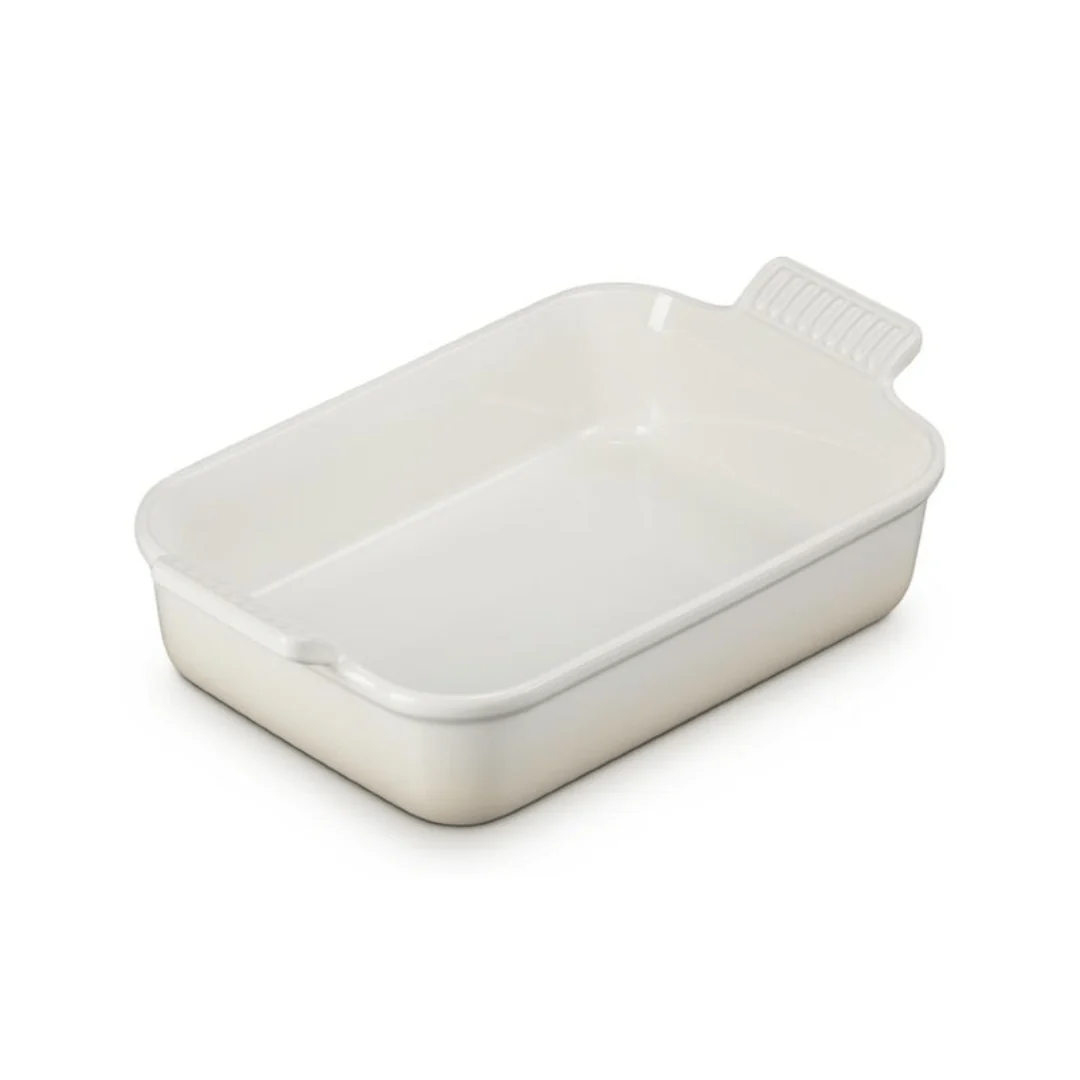 Travessa Retangular Heritage Meringue 26cm Le Creuset - Image 5