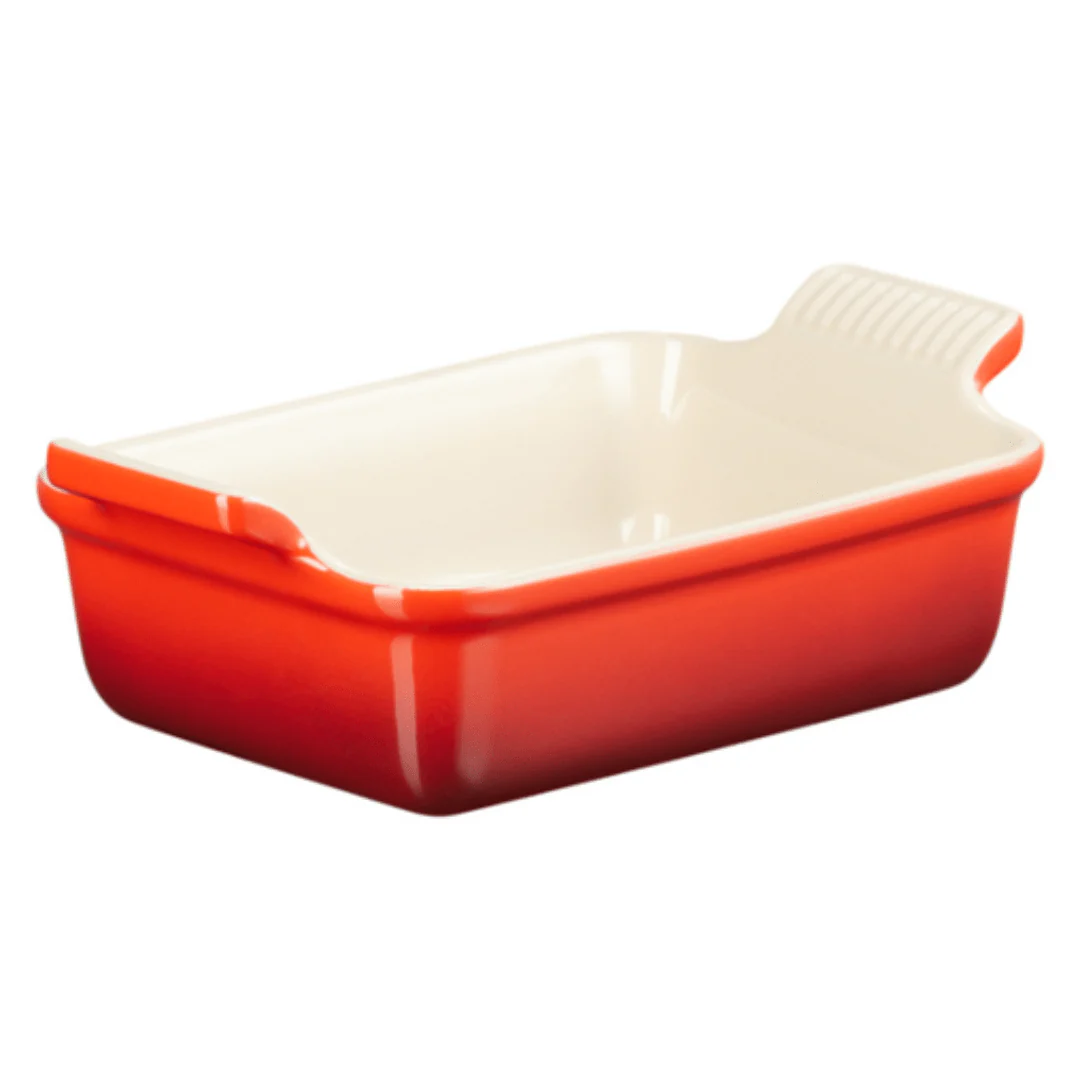 Travessa Retangular Heritage Vermelha 19cm Le Creuset - Image 5