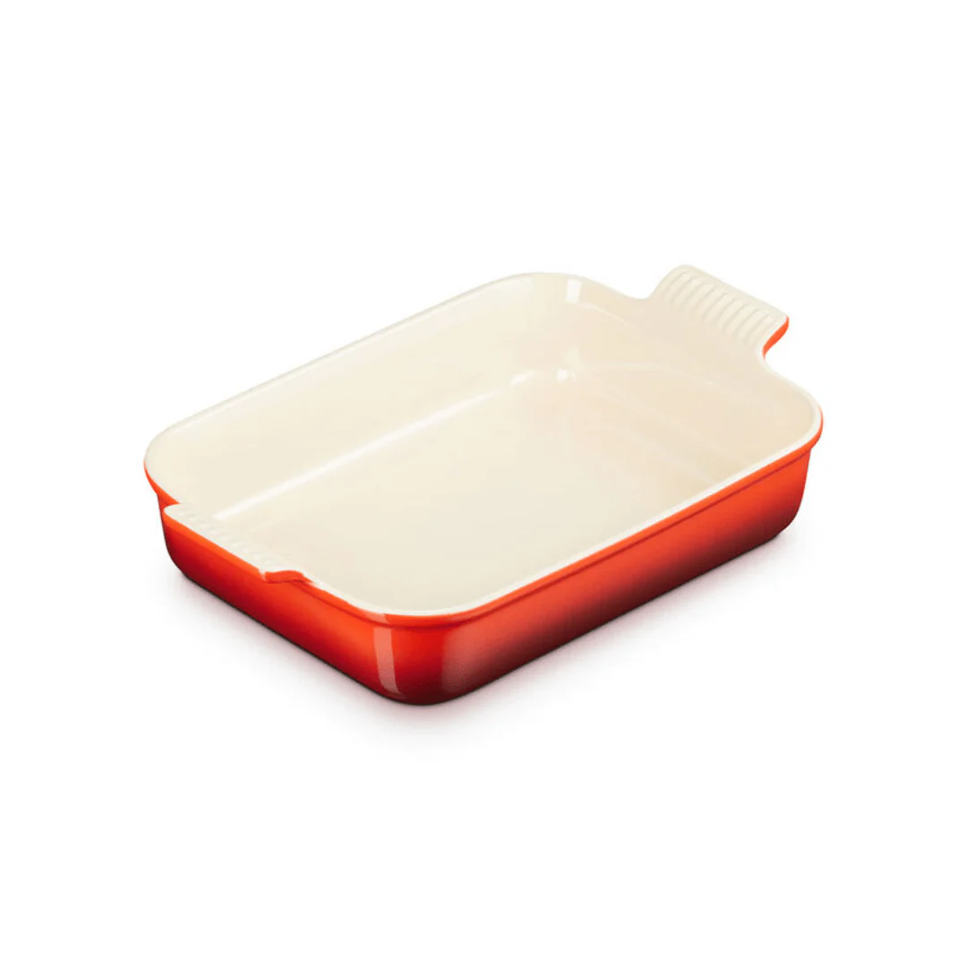 Travessa Retangular Heritage Vermelha 19cm Le Creuset - Image 6