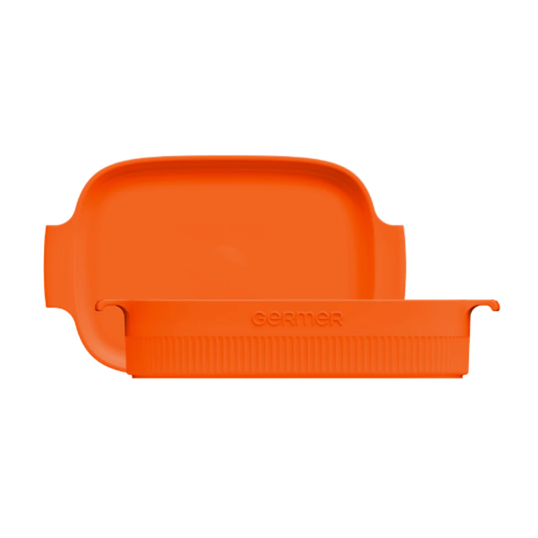 Travessa Retangular Laranja 30cm