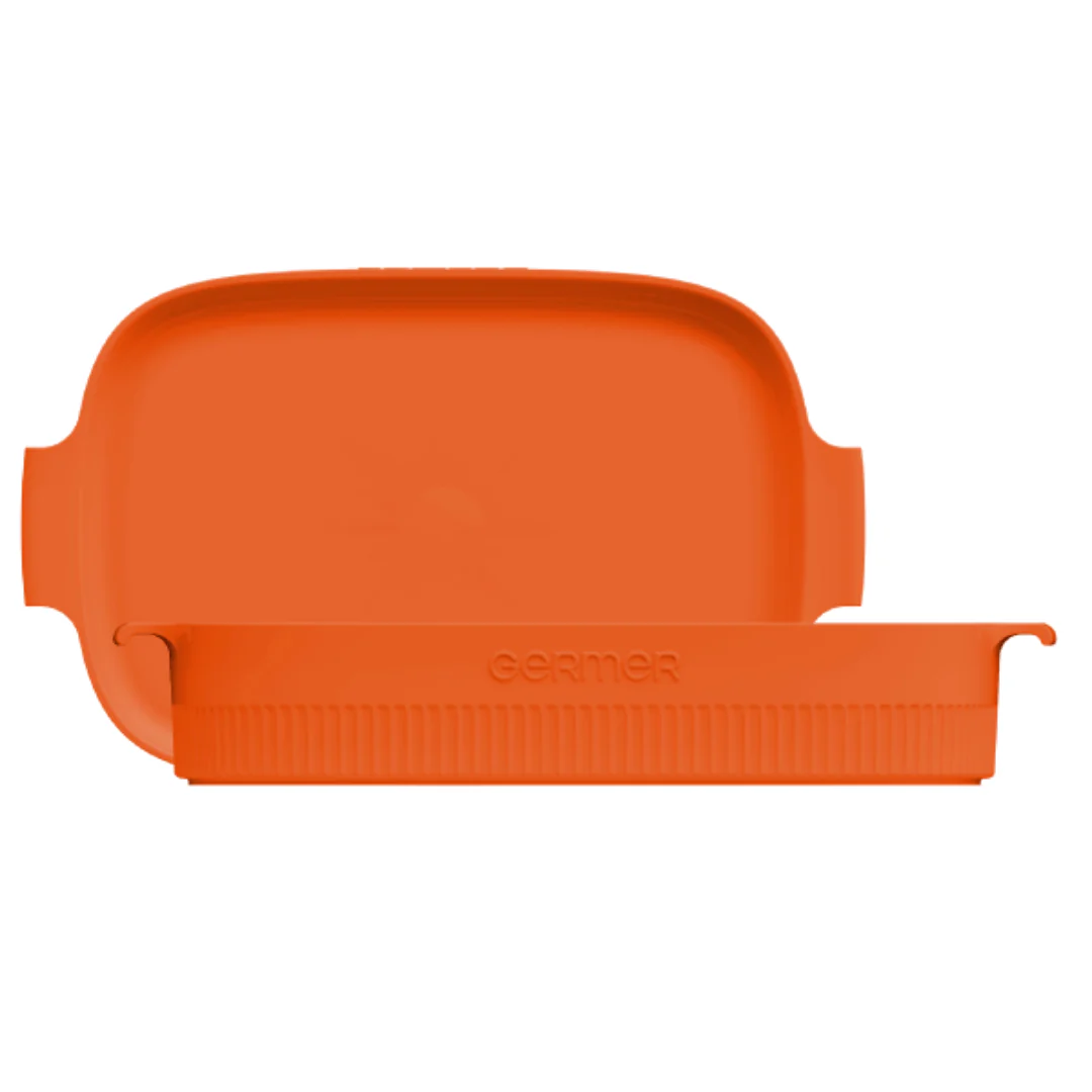 Travessa Retangular Laranja 37cm