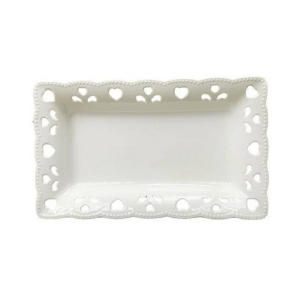 Travessa em Porcelana Branca - 30,3 cm