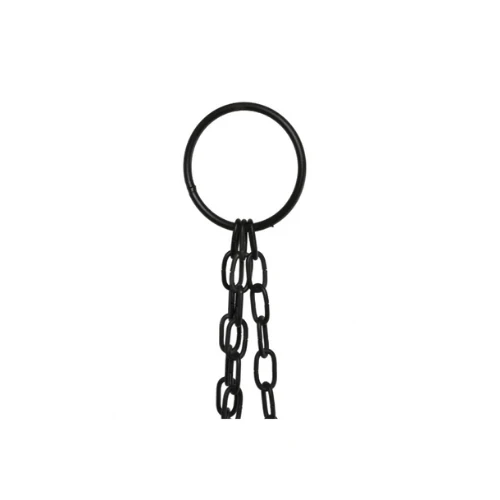 Vaso Cachepot Pendente em Metal Preto 16,5cm - Image 3