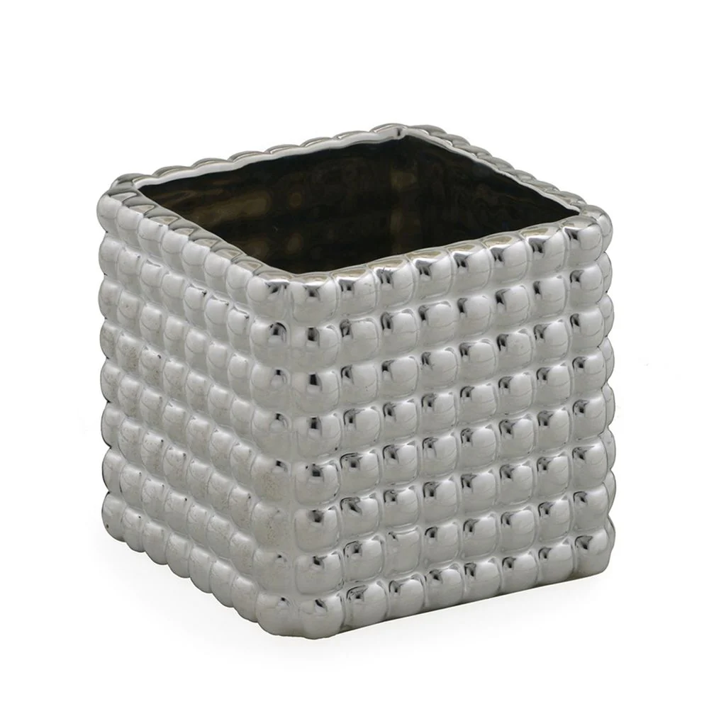 Vaso Cachepot Quadrado 10,5cm