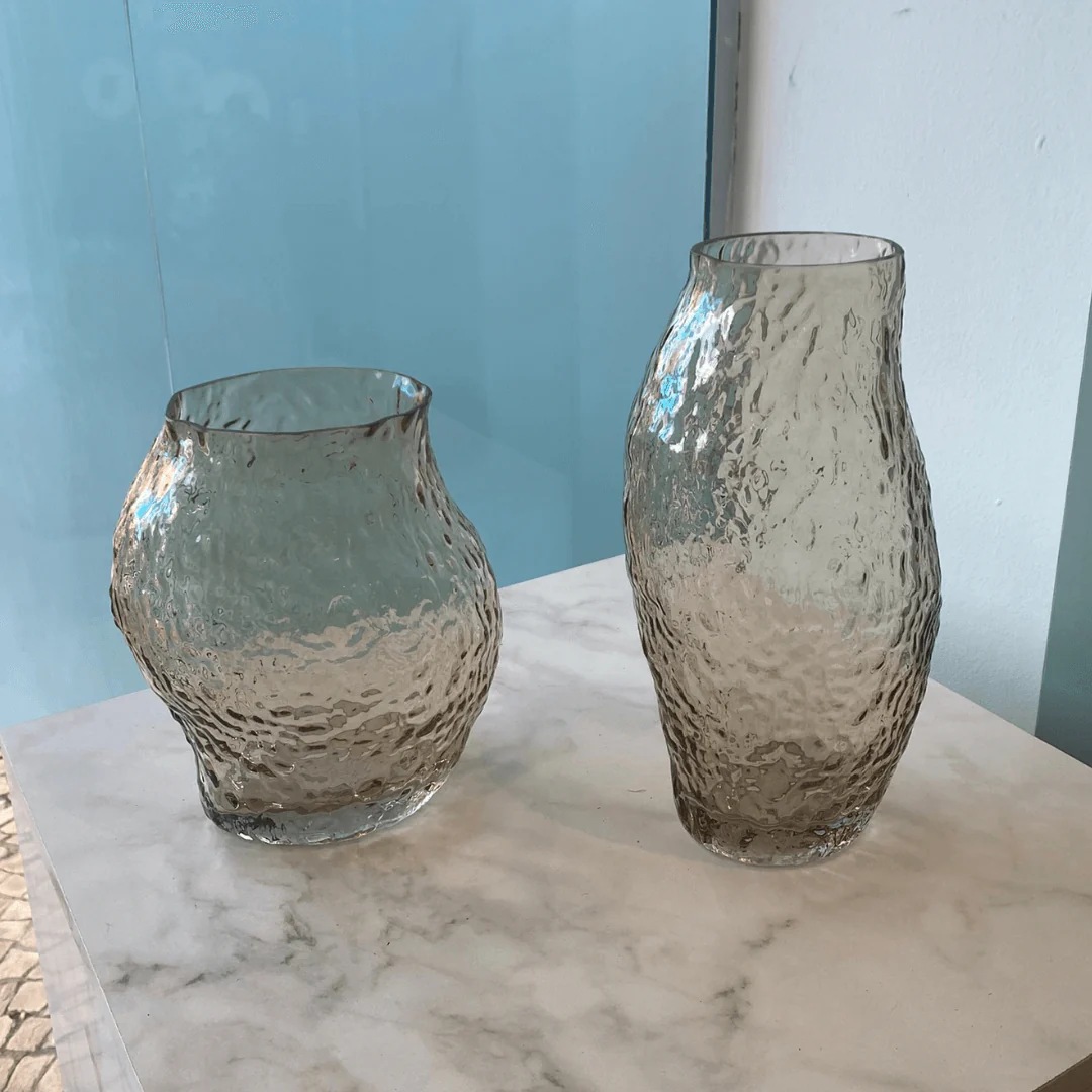 Vaso de Vidro Âmbar 30cm - Image 2