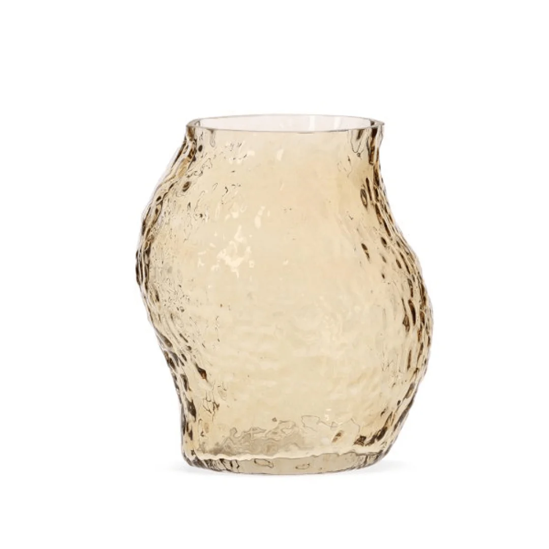 Vaso de Vidro Âmbar 22,5cm - Image 3