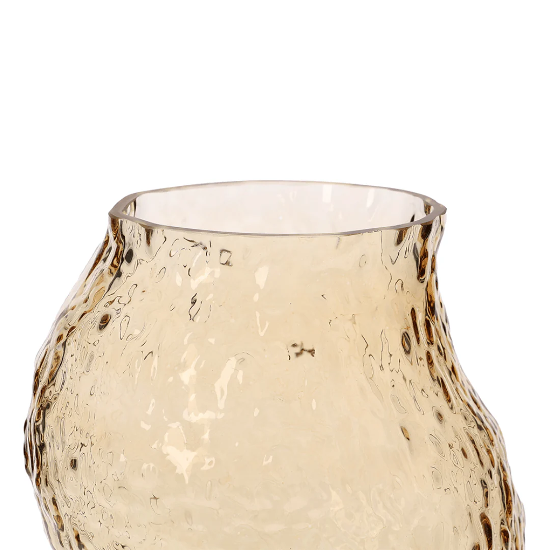 Vaso de Vidro Âmbar 22,5cm - Image 4