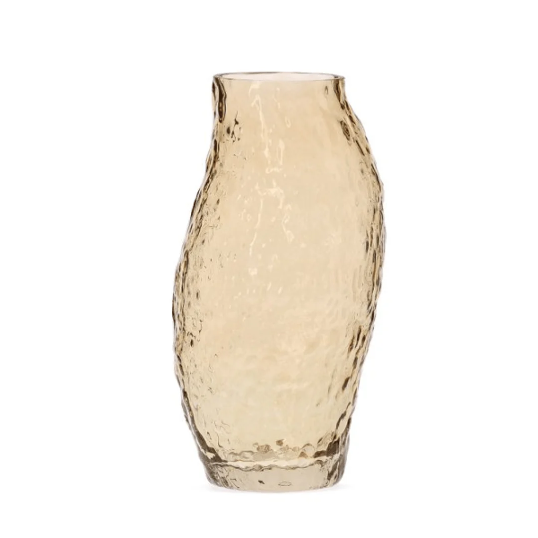 Vaso de Vidro Âmbar 30cm - Image 3