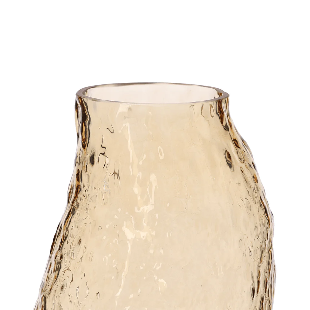Vaso de Vidro Âmbar 30cm - Image 4