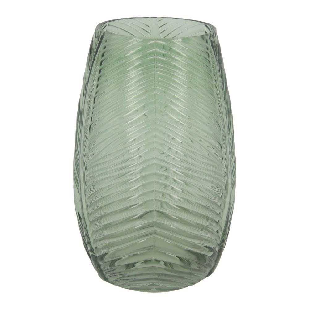 Vaso de Vidro Transparente Verde 20cm - Image 4
