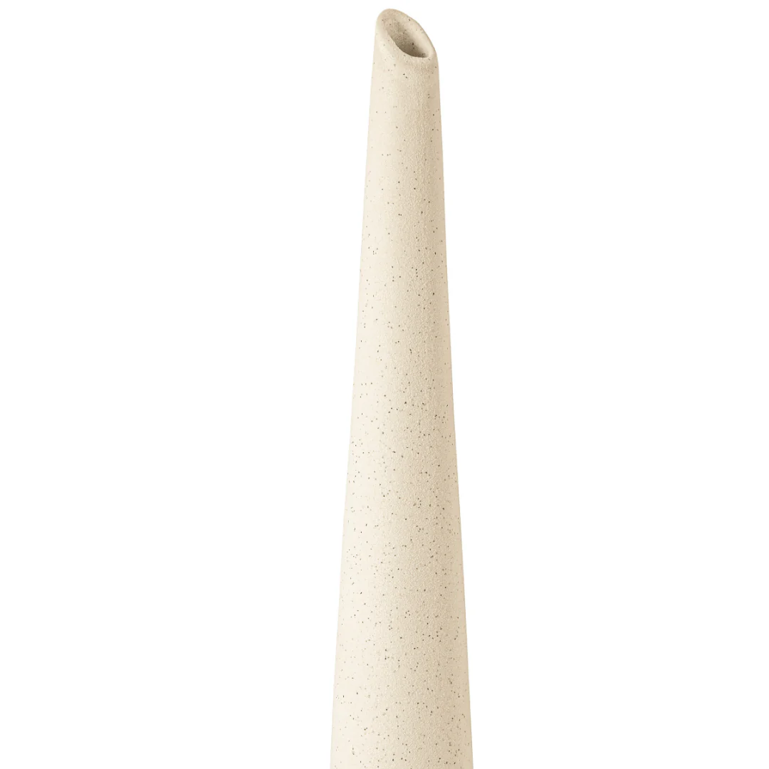 Vaso Decorativo em Cerâmica Branco 46,5cm - Image 3