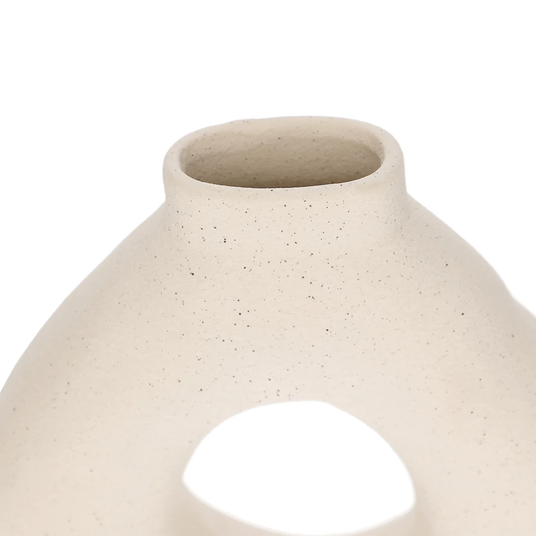 Vaso Decorativo em Cerâmica Vazado 20cm - Image 5