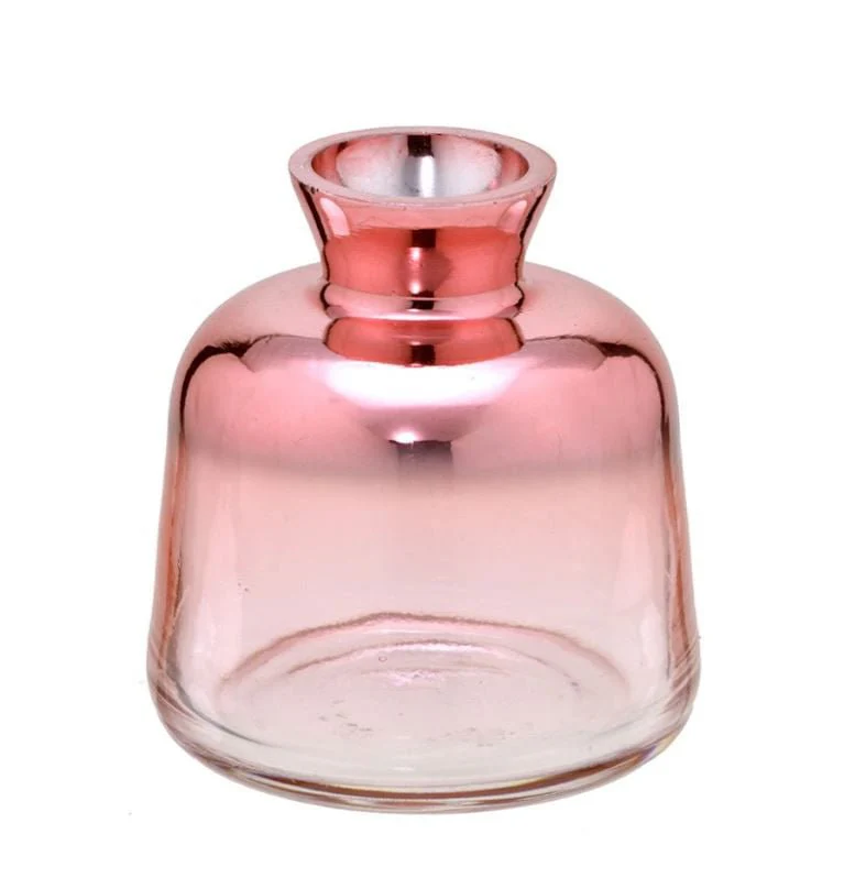 Vaso Decorativo Transparente Rose Gold 10cm