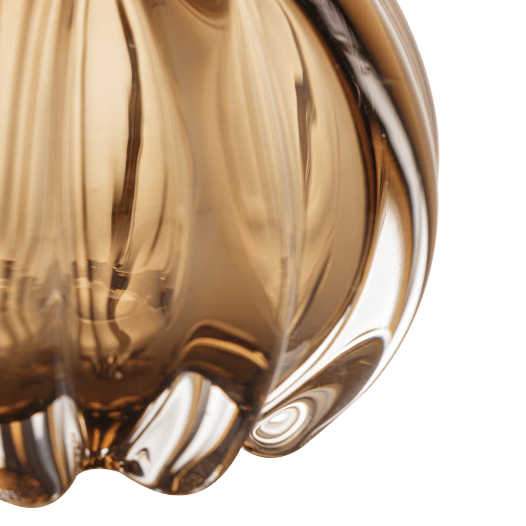 Vaso Murano Trouxinha de Vidro Italy Marrom 11 cm - Image 4