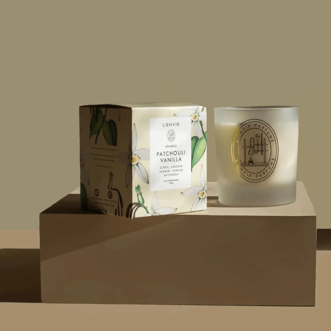 Vela Perfumada Patchouli Vanilla 210g L'Envie