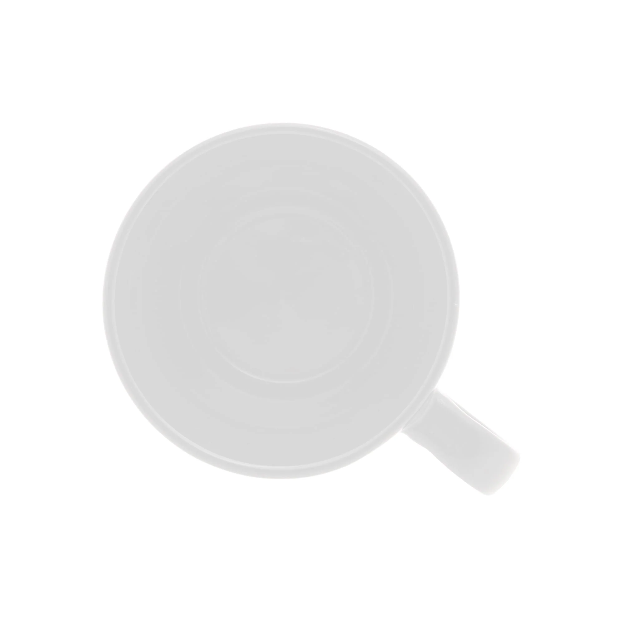 Xícara de Café Cerâmica Empilhável Branco 90ml - Image 3