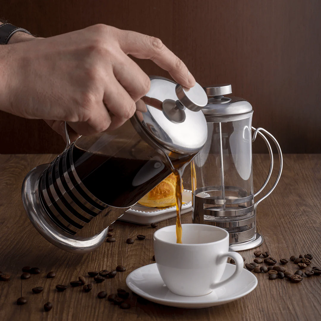 Xicara de Café com Pires de Porcelana Clear 100ml - Image 3