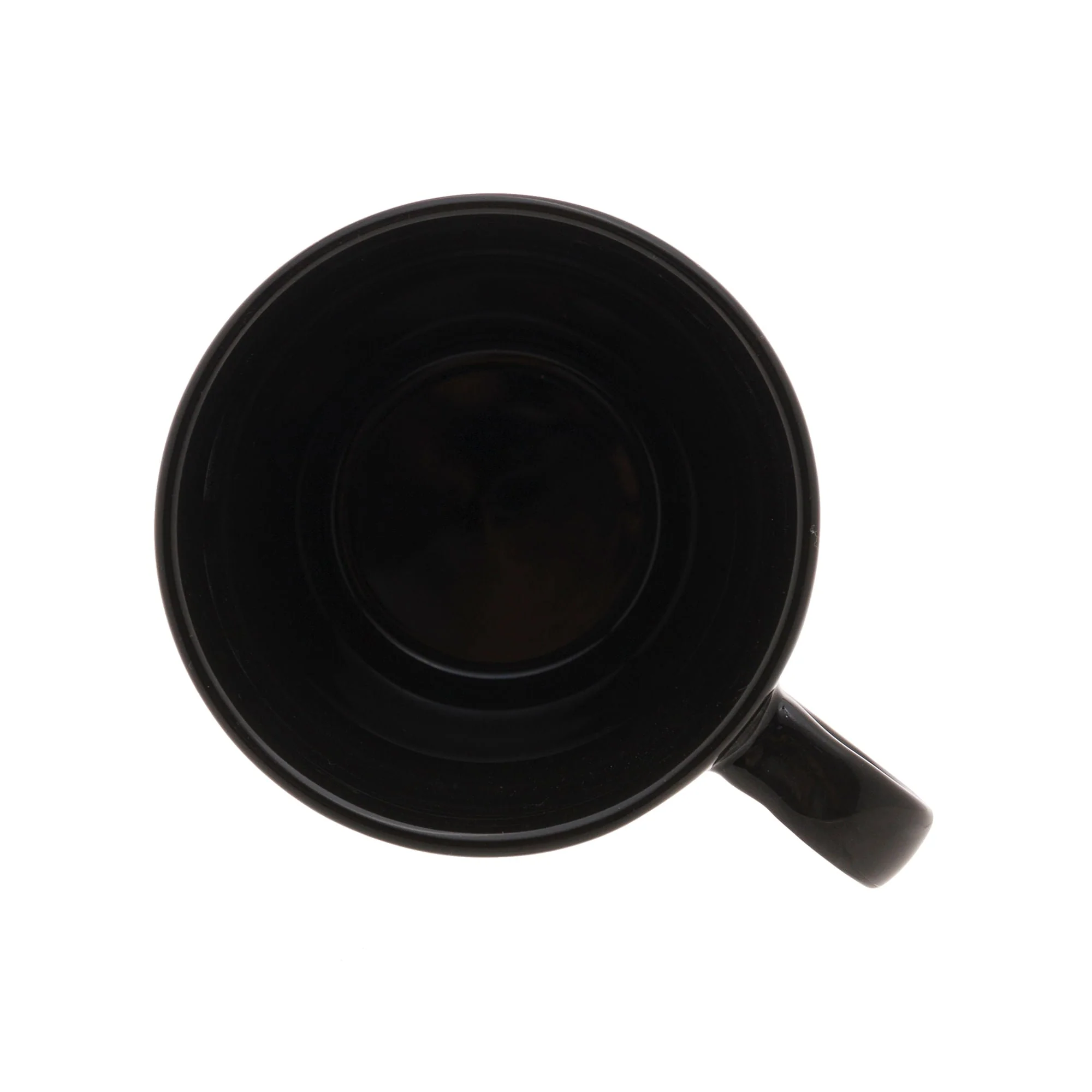 Xícara de Chá Cerâmica Empilhável Preto 210ml - Image 3