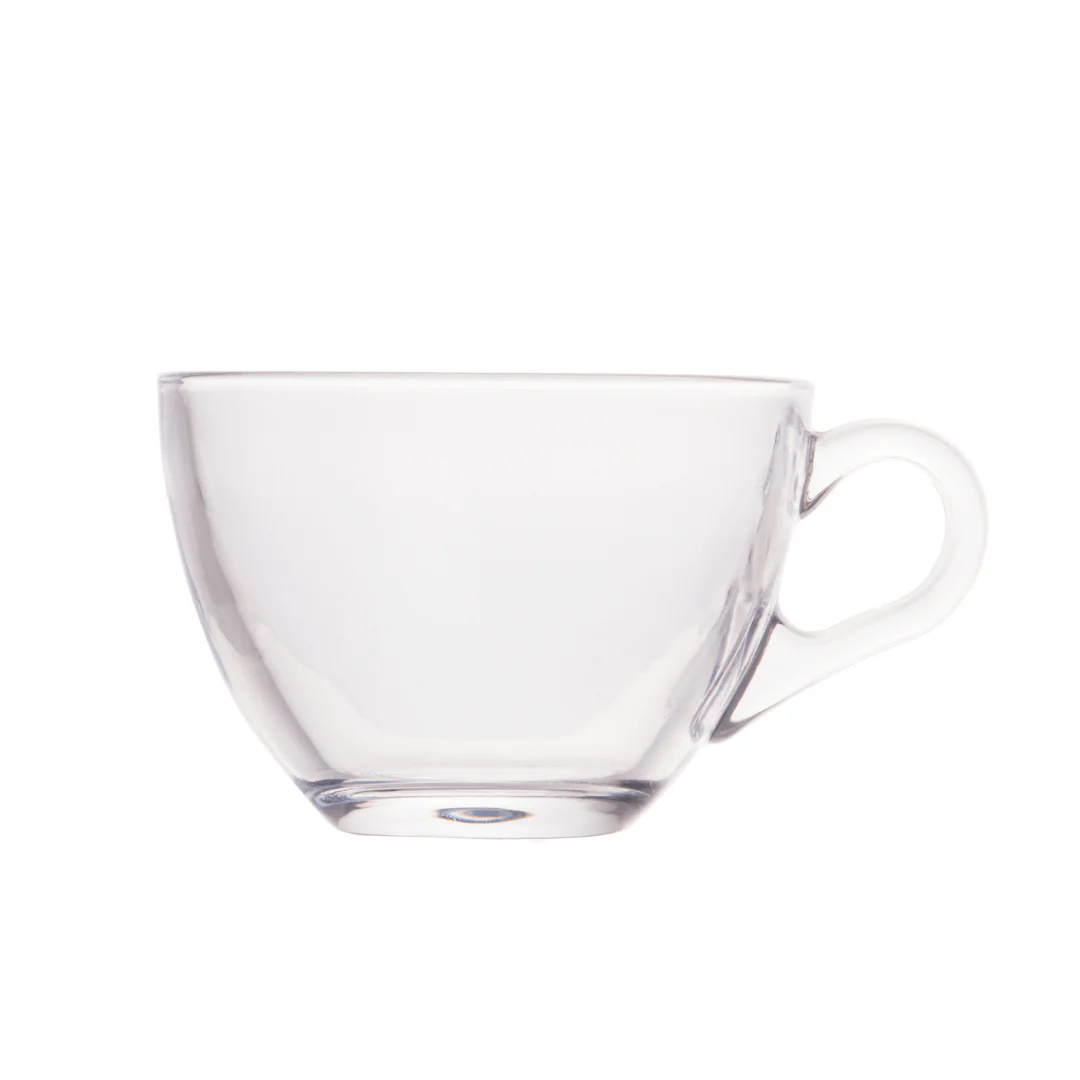 Xícara de Chá com Prato de Coração Madeira Teca - 190 ml - Image 9