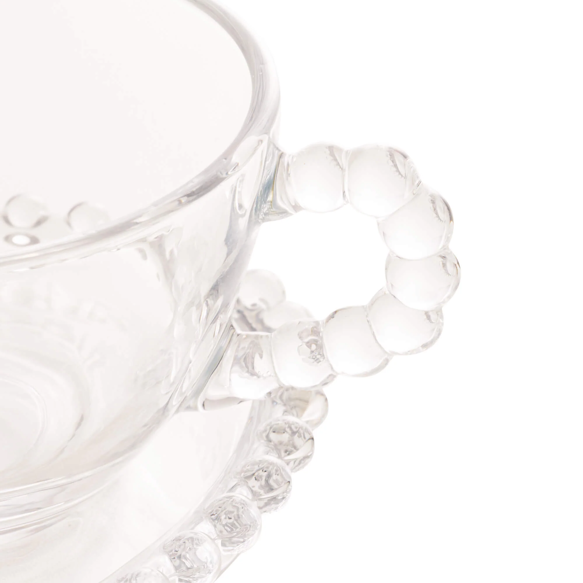 Xícara de Chá Cristal com Prato de Coração Pearl - 180 ml - Image 5